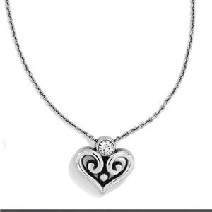 Brighton Silver Heart Necklace
